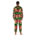 thumbnail image 7 of IAUYY Unisex Adult Onesie Pajamas Ultra-Soft Crystal-Soft Fabric, Halloween Adult Onesie Pajamas Adults,With a Zipper Plus Size Onesie Pajamas, Bell Ornaments, 7 of 7