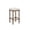 Beige- Dark Brown, variant on Dayalane 26" Backless Bar Stools Set of 2, Rustic Farmhouse Wooden Counter Height Barstools with Nailhead Trim Seat, Linen Upholstered Island Stools for Kitchen Island Bistro Bar Dining, Gray