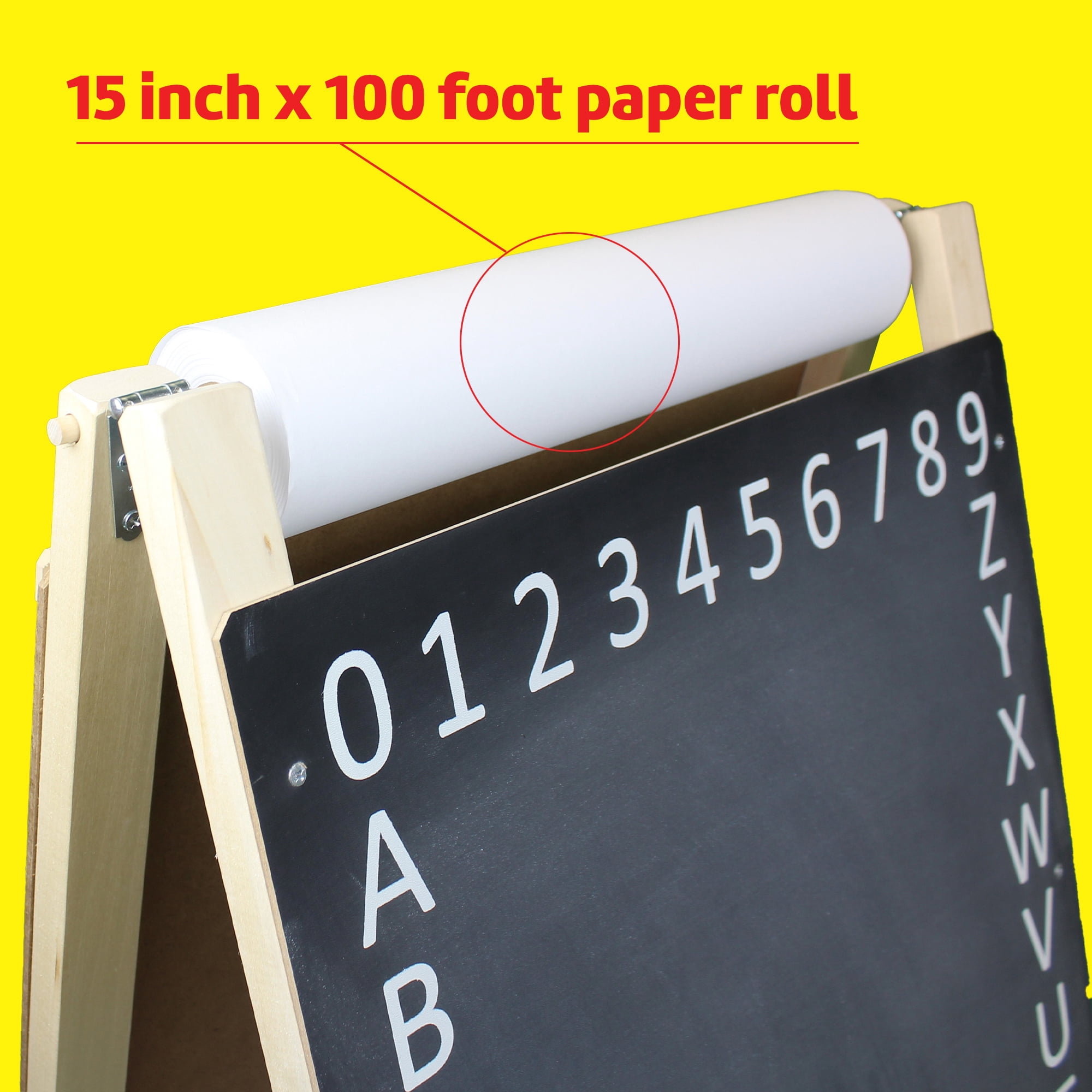 Crestline Products Child's Paper Roll Easel, 44"H x 19"W