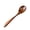 Brown, variant on Wooden Spoons for Honey, Japanese Style Wooden Spoons - Perfect for Tea, Coffee & Soup, Little Wooden Serving Table Spoons Set, Bulk Bamboo Teaspoon for Eating with Unique Design