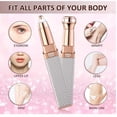 thumbnail image 3 of Women's USB Rechargeable Eyebrow Shaping Device Automatic Lip Hair Remover Beauty Tool, 3 of 8