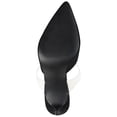 thumbnail image 6 of Journee Womens Ollie Mules Low Stiletto Pointed Toe Pumps, 6 of 10