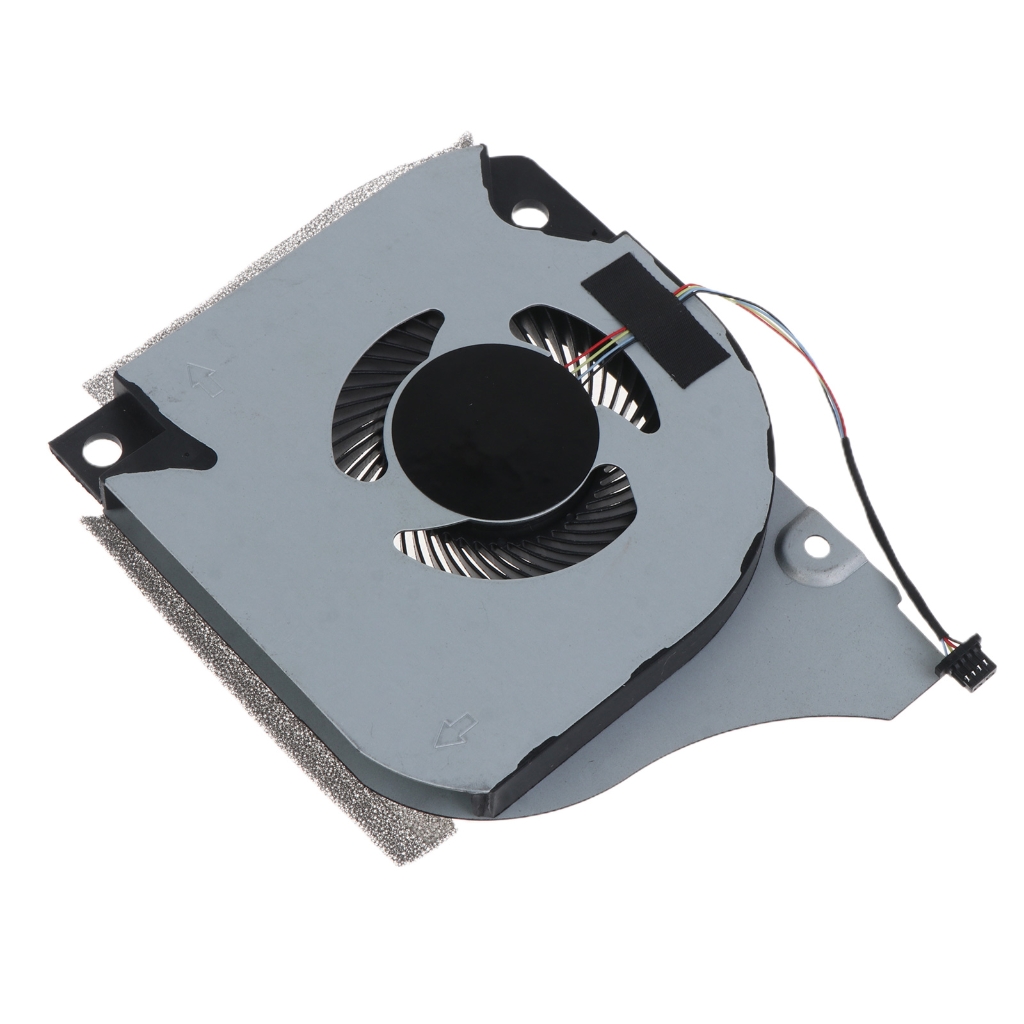 Drrntien Laptop GPU Radiator for DC 5V 4 pin 4-wires Cooling Fan Quiet GPU CPU Cooler Laptop Cooler Slim Portable USB Powered