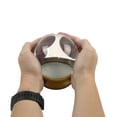 thumbnail image 2 of Round Magic Crystal Ball & Base Clear Quartz Glass Sphere Costume Accessory Stage Prop, 2 of 2