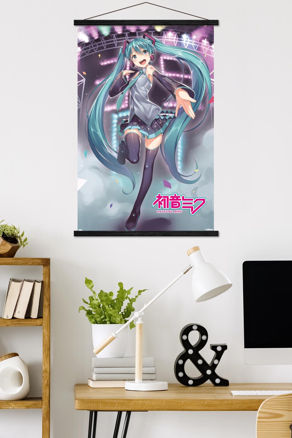 Hatsune Miku - Stage Lights Wall Poster, 22.375