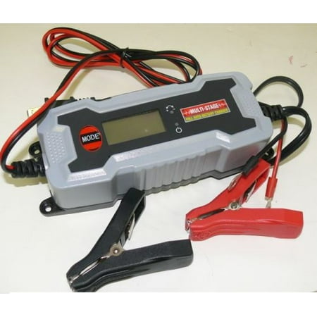 12V Battery Power Charger Maintainer AGM GEL Cell Auto RV - HOOK UP AND (Best Agm Battery Charger)