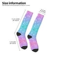 thumbnail image 5 of Balery Multicolor Glitter Fun Novelty Socks Men'S Women'S Crew Socks Funny Crazy Novelty Socks Quirky And Cool Socks, 5 of 9