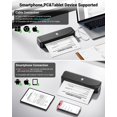 thumbnail image 3 of Impresora portátil Phomemo M833 Upgrade Bluetooth sin tinta, 3 of 8