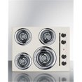 thumbnail image 1 of Summit Appliance SEL03 24 in. 220V Electric Cooktop - Bisque Porcelain, 1 of 3