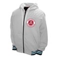 thumbnail image 2 of Men's Franchise Club White Arkansas Razorbacks Walk-On Full-Zip Hoodie Jacket, 2 of 3