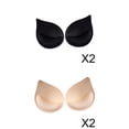 thumbnail image 1 of Almohadillas de esponja para ,almohadillas para esponja push up con relleno C D,copas mujer insertos potenciador agrandamiento,recolección removible de Sunnimix Almohadillas de esponja para sujetador, 1 of 8
