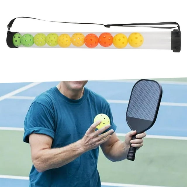 Tubo para recoger pelotas de pickleball, recogedor de pelotas, herramienta para recoger pelotas de tenis para deportes al aire libre, tubo para