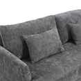 thumbnail image 5 of Modern Loveseat for Living Room or Bedroom / Wrapped in Soft Chenille Fabric, 5 of 6