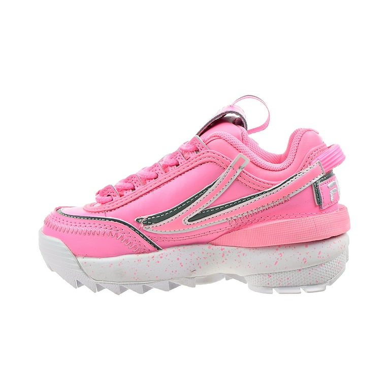 Fila Disruptor II Valentine's Day Womens Shoes Size 8.5, Color:  Pink/Multicolored