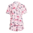 thumbnail image 4 of Way to Celebrate Women’s Americana Shorty Pajama Set, 2-Piece, Sizes XS to 3X, 4 of 4