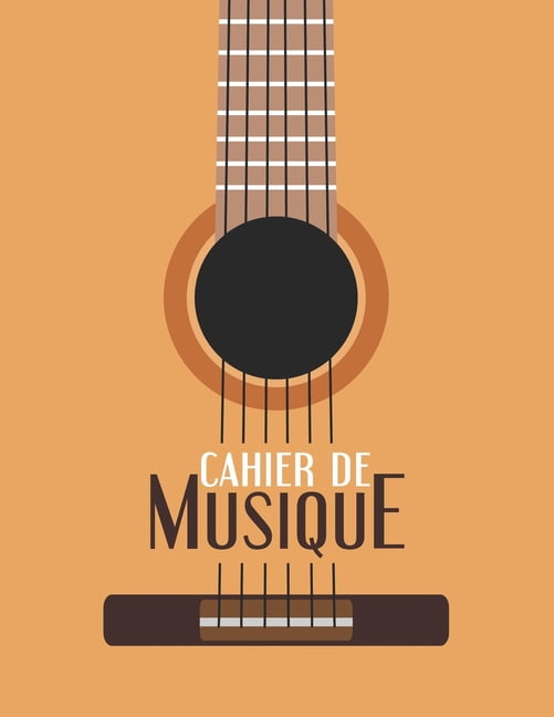 Présentation Cahier De Musique Cahier de Musique : 120 partitions vierges avec 12 portées - Format A4
