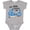 AC-Heather Grey, variant on Inktastic My Opa Loves Me- whale shark Boys or Girls Baby Bodysuit