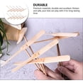 thumbnail image 5 of Lishi Wood Dragonfly Hand Rubbing DIY Propeller - Novelty Flying Helicopter Toy (10 Pieces), 5 of 5