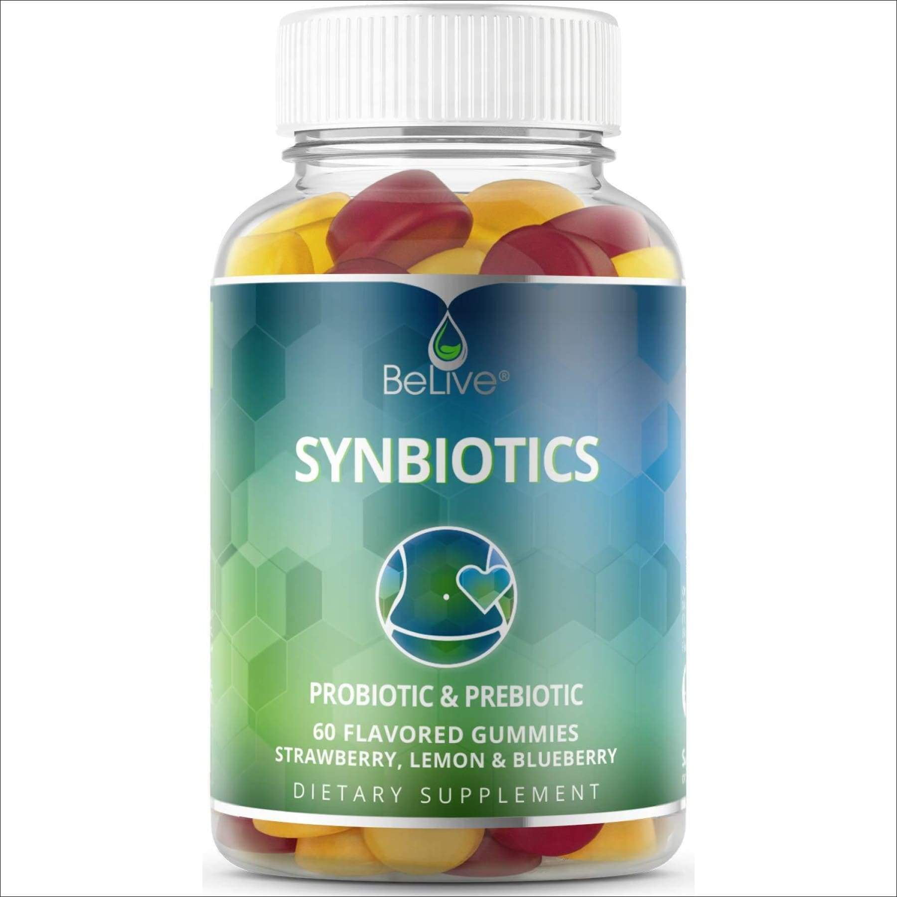 Probiotic Gummies with Prebiotic Fiber Sweetened with Stevia and