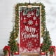 thumbnail image 4 of Decoración Navideña para Puerta con Diseño de Papá Noel Entregando Regalos, 2 X 0,9 M | Telón de Fondo para Fiestas Navideñas | Multicolor, Nailon y Elastano | 91 X 203 Cm | 1 Unidad, 4 of 6