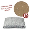 thumbnail image 4 of Majestic Pet | Charlie Shredded Memory Foam Rectangle Pet Bed For Dogs, Removable Cover, Gray, Medium, 4 of 5