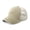 Khaki, variant on Summer Ponytail Baseball Cap Outdoor Sports Adjustable Anti UV Mesh Peaked Hat