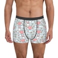 thumbnail image 2 of Bingfone Cute Rabbit And Heart Men's Underwear - Casual Stretch Boxer Briefs-Small, 2 of 7