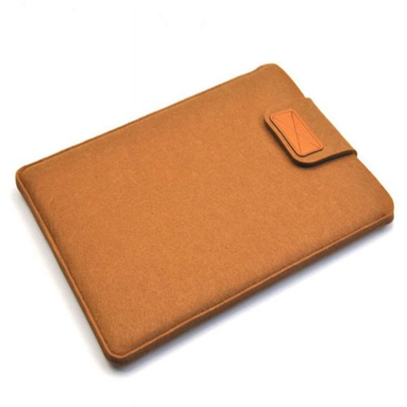 For iPad Surface Macbook Pro Air Go 8 7 6 5 4 Laptop Sleeve Bag Galaxy Tab S9 S8 S7 A8 A7 Tablet Case eReader Kindle Kobo Cover Brown 9.7 inch