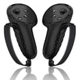 thumbnail image 2 of [Negro] Adecuado para Oculus/Meta Quest 3 Controlador Cubierta Protectora Silicona Antideslizante Cubierta Del Controlador Juego Accesorios VR (negro), 2 of 9