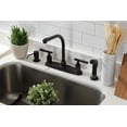thumbnail image 2 of Kingston Brass FB755CKLSP Kaiser 8-Inch Centerset Kitchen Faucet with Sprayer, Oil Rubbed Bronze, 2 of 5
