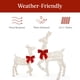 thumbnail image 5 of Set Christmas Deer Family Best Choice Products de 4 pies con 175 LED, 5 of 7