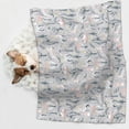 thumbnail image 6 of Rocae white Moose winter tree for Pet Blanket Dog Blanket Cat Blanket Soft Sleep for Small Medium Pet-Large, 6 of 8