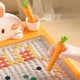 thumbnail image 2 of Rabbit Shape Magnetic Drawing Board with Magnetic Pen and Beads Educational Toy, 2 of 2
