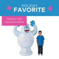 thumbnail image 4 of Fun Express Inflatable Bumble Abominable Snowman from Rudolf Inflatable Rudolph The Red-Nosed Reindeer (Stands Over 4 feet) Christmas Home Decor for K, 4 of 4
