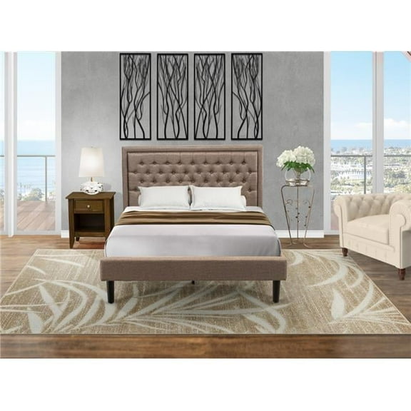 2 Piece Kendall Queen Size Bedroom Set - Black