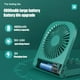 thumbnail image 2 of De Mano Ventilador Usb Recargable Ventilador Plegable Portátil De 3 Velocidades Para Viajes De Oficina Al Aire Libre Noticed HA047661-02, 2 of 5