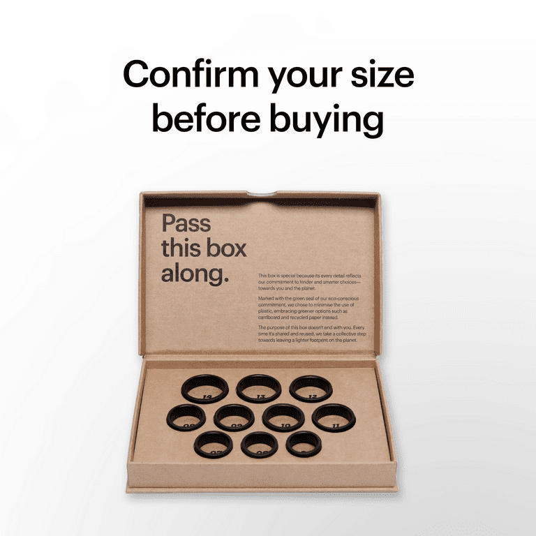 Ultrahuman Ring AIR Sizing Kit - Sizing Guide for Your Smart