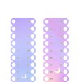 thumbnail image 2 of Cuadros Decorativos Organizador de hilo acrílico de 30 agujeros para costura y tejido, 2 piezas DQrwqpou Nuevos Originales, 2 of 9