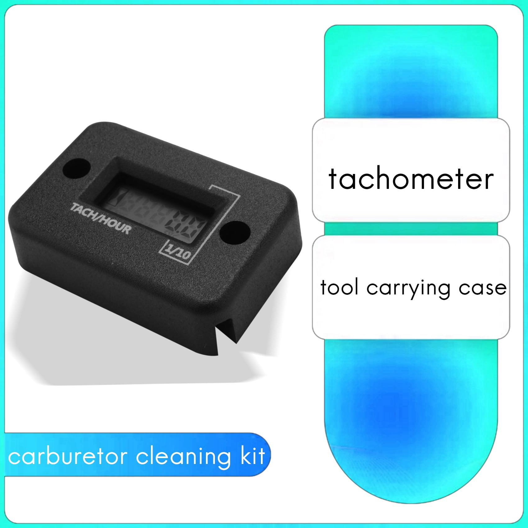carburetor adjusting tool Tachomter Tach Meter + (Pack of 10