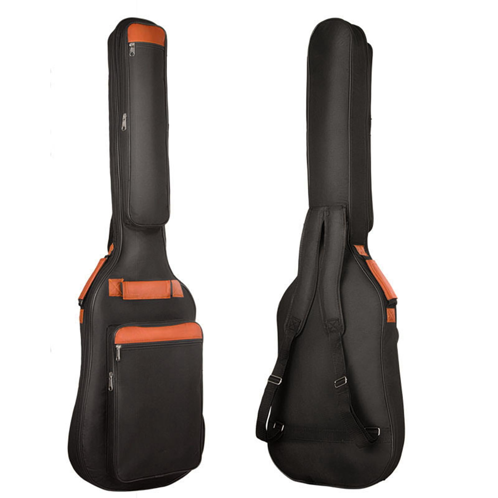 LeeQinersw Electric Guitar Bag Backpack Acoustic Guitar Case Oxford Cloth Waterproof Bass