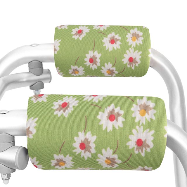 Universal Walker Padded Hand Grip (2 Pack) Covers Non Slip Cushion Memory Foam Core Padding