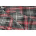 thumbnail image 2 of RTC Fabrics 45" 100% Cotton Buffalo Check Sewing & Craft Fabric By the Yard, Red, Gray and White, 2 of 4