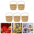 thumbnail image 4 of 5 Pieces Halloween Trick Bag Props Bucket Multipurpose Reusable Candy Bucket for E, 4 of 7
