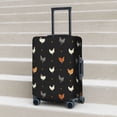 thumbnail image 3 of Wukai Funny Chicken Elastic Luggage Cover: Personalized Protection for Your Suitcase - Fits 19~29-inch, Washable & Durable Travel Companion-Medium, 3 of 8