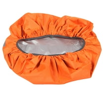 HONMEET Orange Reflective Rainproof Backpack Cover for Hiking Camping Outdoor Use,