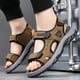 thumbnail image 4 of Sandalias para Hombre Zapatos Deportivos Casuales Playa Con Suela Suave (marrón Oscuro 43), 4 of 9