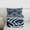 Blue, variant on Feelyou Tokyo Folding Fan Full Size Comforter Sets, Chic Stripes Minimalism Bedding Comforter Set, Retro Japanese Style Reversible Bedding Sets, Breathable Home Decor, 3pcs