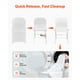 thumbnail image 5 of VEVOR Fundas para sillas de elastano elásticas blancas - 12 unidades, fundas plegables para sillas de cocina, fundas protectoras universales lavables, fundas extraíbles para asientos de sillas, 5 of 9