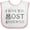White and Pink, variant on Inktastic I Love You Most Ardently Girls Baby Bib