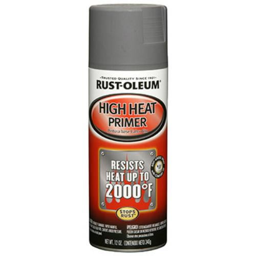 Rust-Oleum High Heat Primer Gray Finish 12 oz Spray Paint
